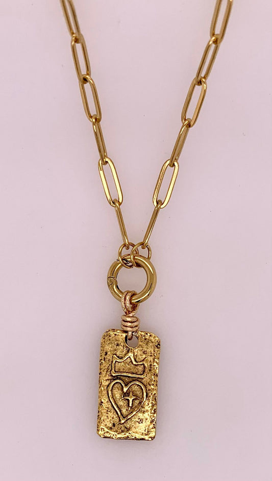 Earth Grace Artisan Jewelry Crown Necklace