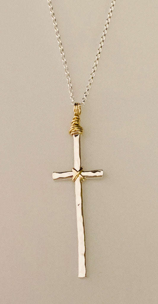 Earth Grace ¡°Hammered Cross¡±